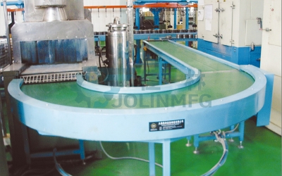 180度轉(zhuǎn)彎皮帶輸送機(jī)